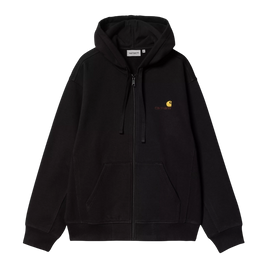 bluza Carhartt WIP Hooded American Script Jacket (Black)