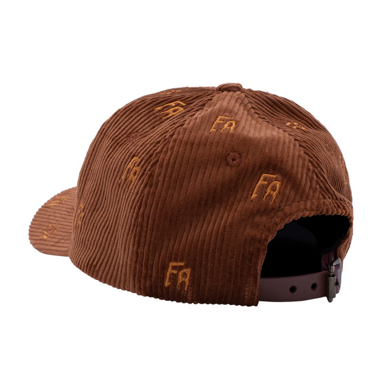 czapka Fucking Awesome - Scattered FA Corduroy Strapback (Brown)