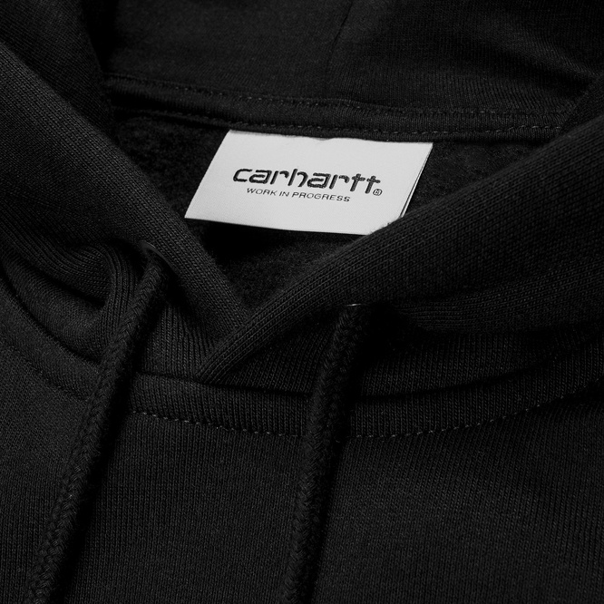 Carhartt WIP Hooded Chase Sweatshirt (Black/Gold)