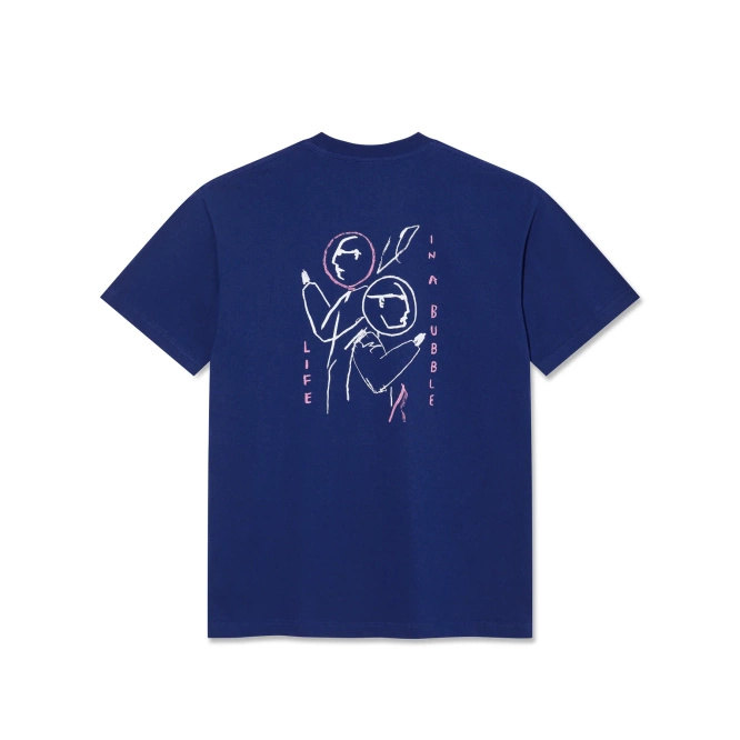 Polar Life in a Bubble Tee (Deep Royal Blue)