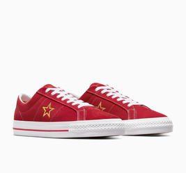 Converse One Star Pro OX (Versity Red/ White/ Gold)