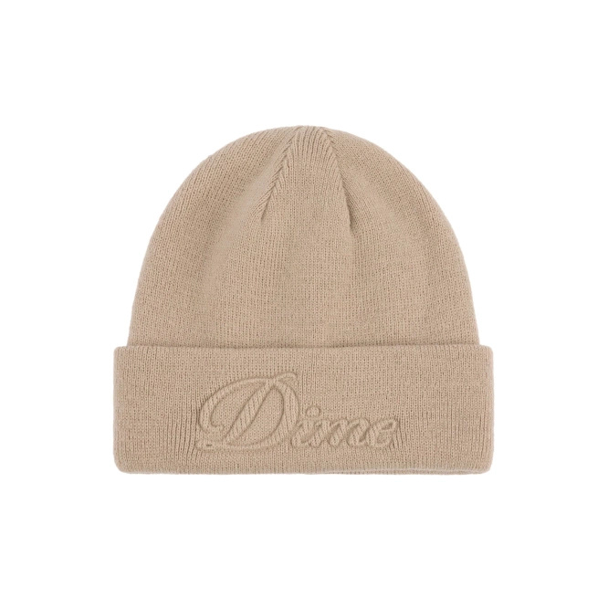 Czapka Dime Cursive Fold Beanie (Tan)