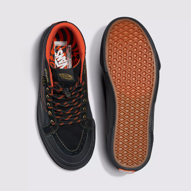 Vans X Spitfire Skate Sk8-hi Reissue (Spitfire Black/Flame)