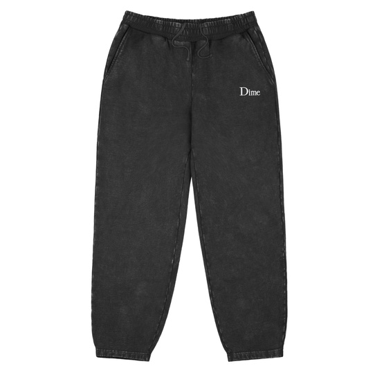 Spodnie Dime French Terry sweatpants faded black