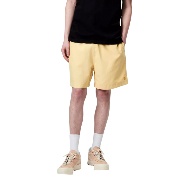 szorty Carhartt WIP Chase Swim Trunks (Air Yellow/Gold)