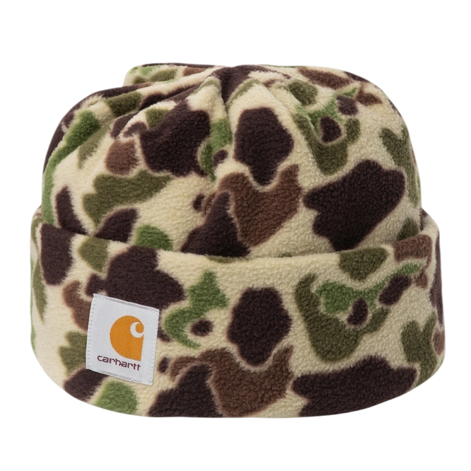 Carhartt WIP Prenties beanie camo duck jacquard green