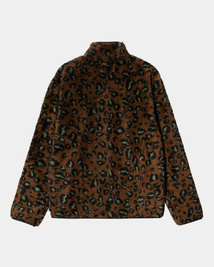 Carhartt WIP Jebson Sweat Jacket (Camo Leo, Tamarind Black)