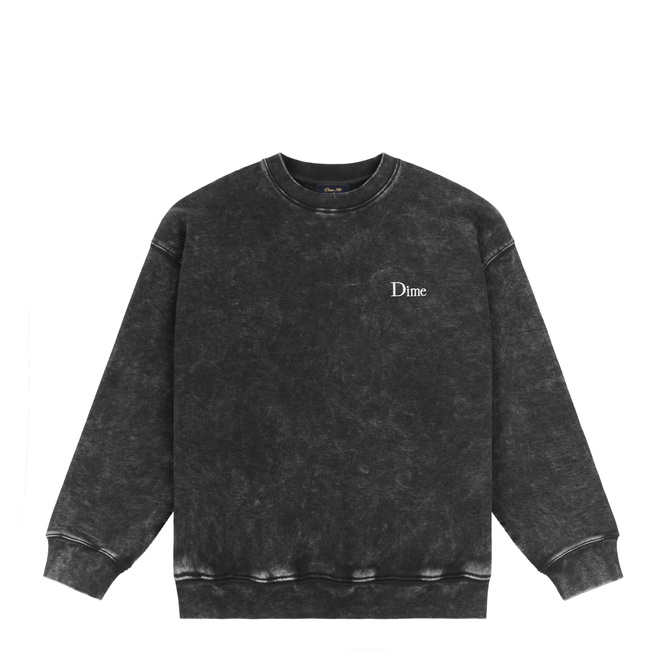 Bluza Dime French Terry crewneck faded black