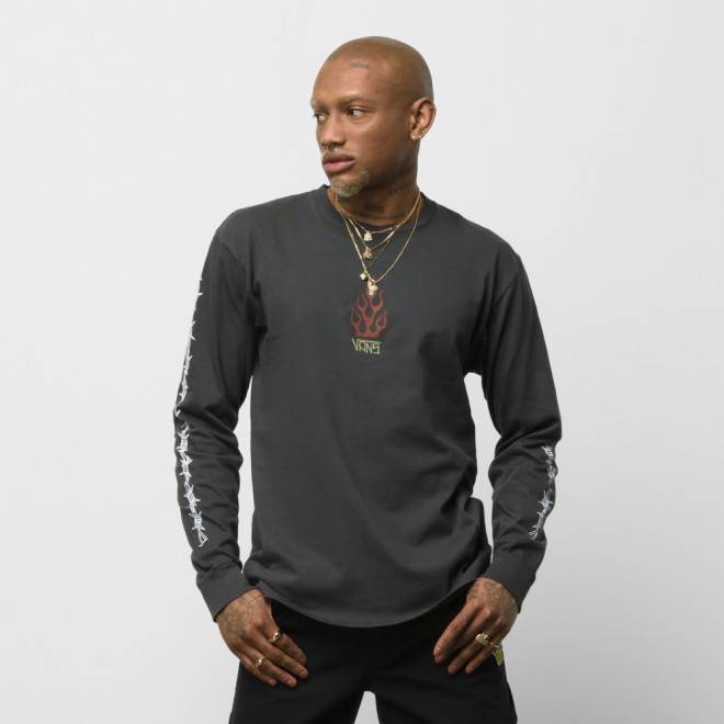 longsleeve Vans x Elijah Berle Vintage LS (Black)