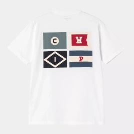 koszulka Carhartt WIP S/S Flags T-Shirt (White)