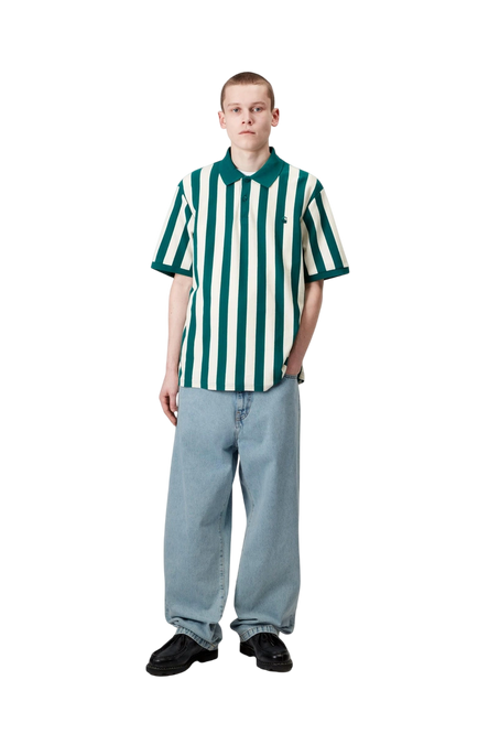 spodnie Carhartt WIP Landon Pant blue bleached