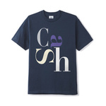 Cash Only Big Letter Tee (Navy)