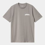 Carhartt WIP S/S University Script T-Shirt (Misty Grey)