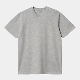 Carhartt WIP S/S Chase T-Shirt (Grey Heather)