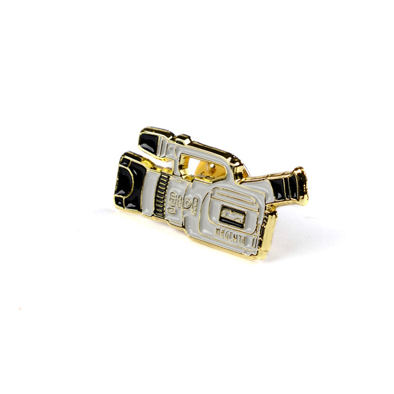 Magenta Vx Enamel Pin - Black