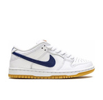 Nike SB Dunk Low Orange Label White Navy