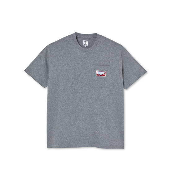 Polar Spiral Pocket Tee (Heather Grey)