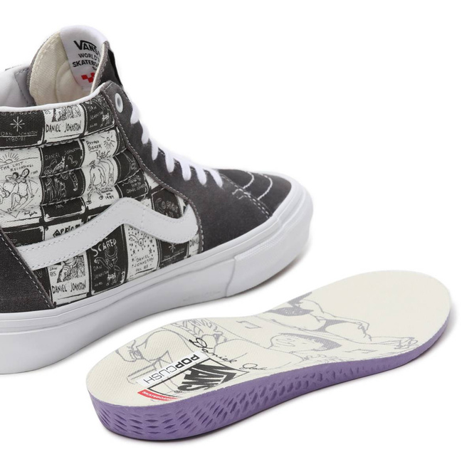 buty Vans Skate Sk8-Hi by Daniel Johnstone (Raven)