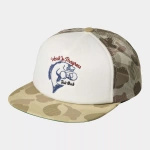 czapka Carhartt WIP Graphic Trucker Cap (Camo Duck, Desert / White)