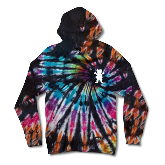 bluza grizzly family ties hoody tie dye