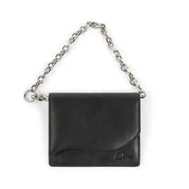 portfel Dime Chain Leather Wallet (Black)