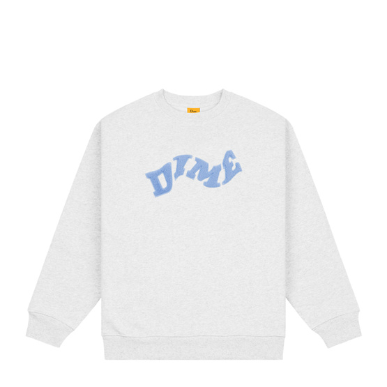 Dime College crewneck ash