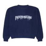 sweter Fucking Awesome Drip Logo Sweater (Navy)