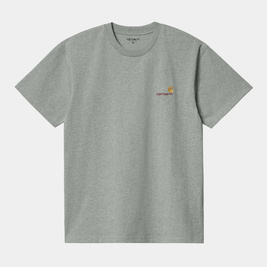 Carhartt WIP S/S American Script T (Grey)