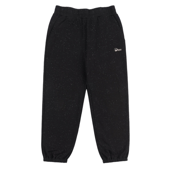 Dime classic grip sweatpants black speckled