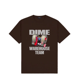 Dime axel t-shirt deep brown