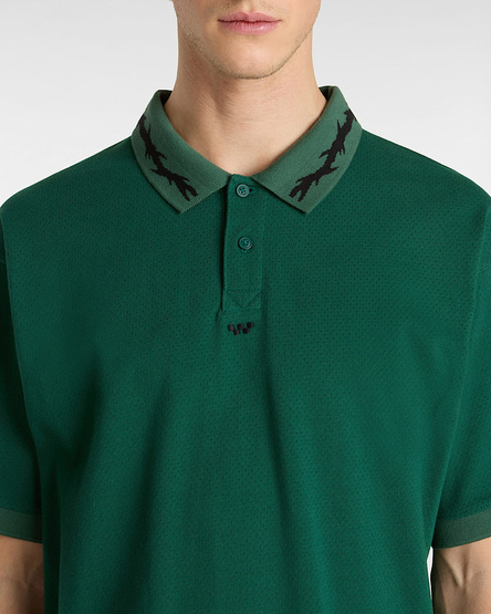 Vans Skate Mesh Polo (Rain Forest)