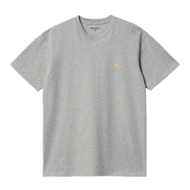 Carhartt WIP S/S Chase T-Shirt (Grey Heather)