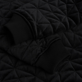 Dime Velour bomber jacket black