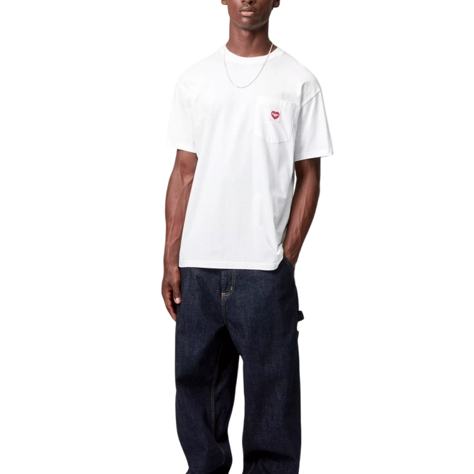 koszulka Carhartt WIP W' S/S Pocket Heart T-Shirt (White)
