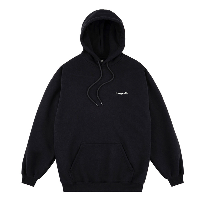 Magenta Pomme Hoodie (Black)