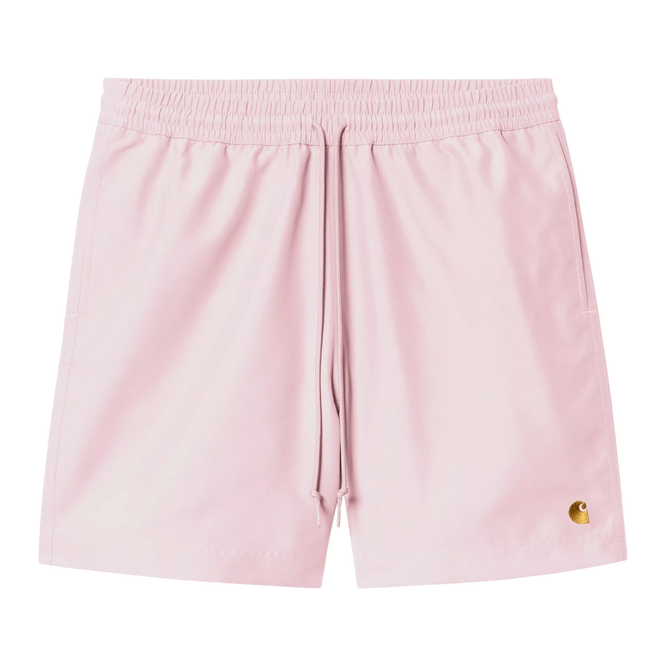 szorty Carhartt WIP Chase Swim Trunks (Air Pink/Gold)