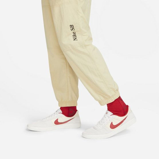 spodnie Nike Sb Y2K GFX TRACK PANT GRAIN/VELVET BROWN