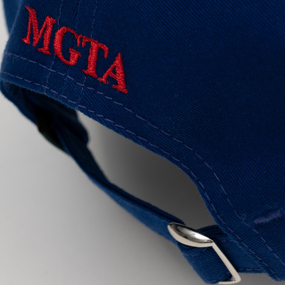 Magenta Pws Dad Hat - Deep Blue