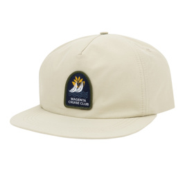 Magenta Cruise Club Snapback Hat (Natural)
