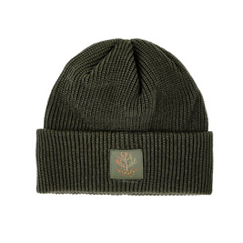 magenta tree beanie khaki