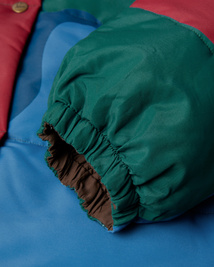 kurtka by Parra Protect The Sun Reversible Puffer Jacket (Brown)