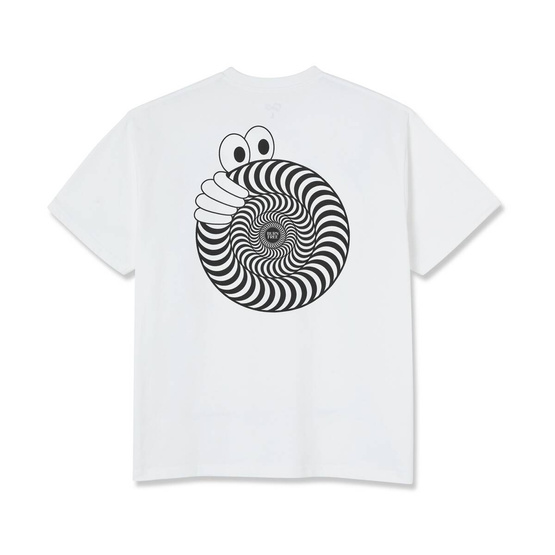 Last Resort x Spitfire Swirl Tee (White)