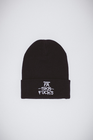 Czapka Fucking Awesome SK8 Fucks cuff beanie black