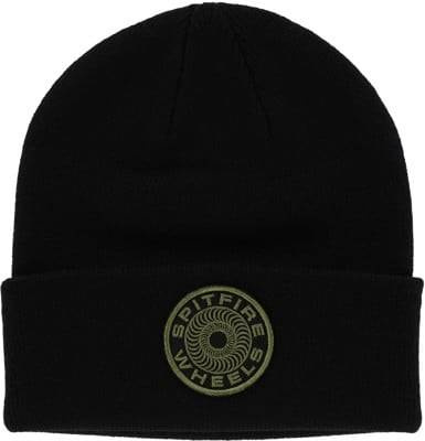 Spitfire Classic 87' Swirl Patch Beanie (Black)