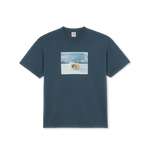 Koszulka Polar Dead Flowers tee grey blue