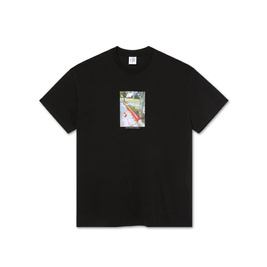 Polar Red Curb tee black