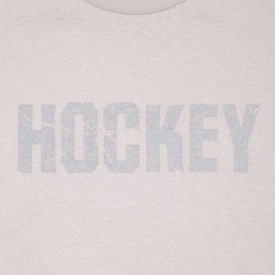 Hockey Shatter Reflective tee ice grey