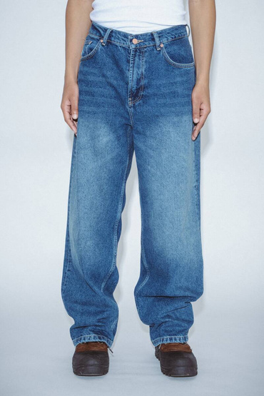 spodnie Fucking Awesome Fecke Baggy Denim Jean (Indigo)