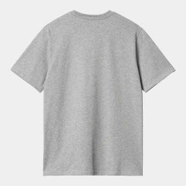 koszulka Carhartt WIP S/S Pocket T-Shirt (Grey Heather)