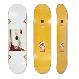 deska Polar Skate Co. - Hjalte Halberg - Keyhole - White - Wheel Wells